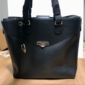 Versace Collection Black Tote Bag